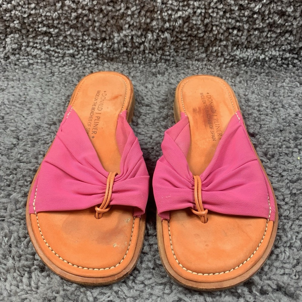 DONALD J PLINER LADIES SANDALS Multicolored Size 7.5 M